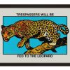 Trespassers will be fed to the Leopard